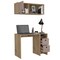 Tuhome 19.6 / 12.6 in. D X 28.9 / 13.4 in. H, 39.3 / 39.3 in. W X Laminate, Multi-color CDT5967 - alternate 7